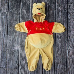Disney Store Winnie The Pooh Halloween Costume Full Body 12 Months Warm EUC!